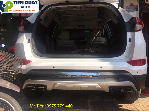 Ốp cản trước sau cho Tucson 2019